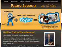 Tablet Screenshot of pianovideos.com